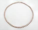 Chaîne de perles<br>Lavande<br>6.0 - 6.5 mm