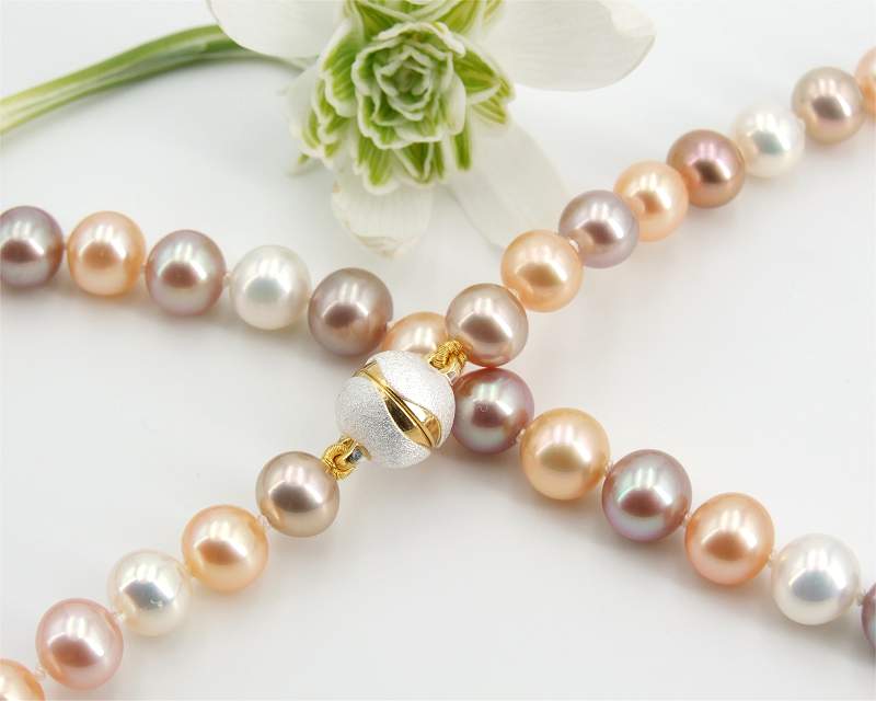 Chaîne de perles multicolores – Belperles