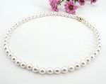 Chaîne de perles<br>authentique<br>7.5 - 8.0 mm