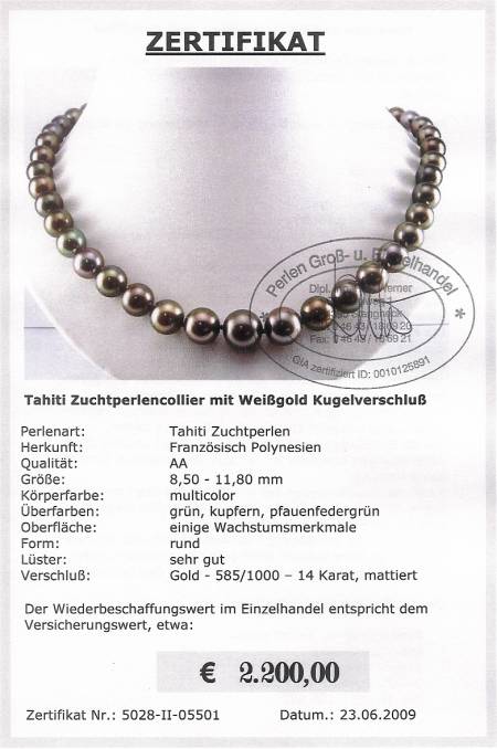Perles Tahiti Multicolore - BelPerles