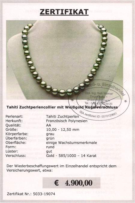 Perles de Tahiti Aola - Belperles
